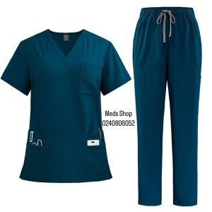 Green Scrubs Set